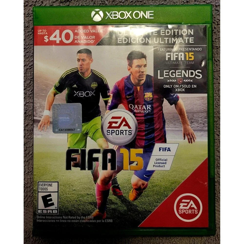 Microsoft Xbox One: FIFA 15-Ultimate Edition,CIB,OL MANUAL,TESTED, FAST SHIPPING